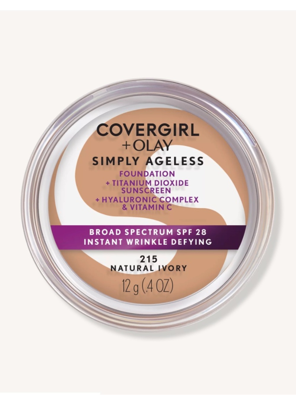 COVERGIRL/Olay NEW Simply Ageless Foundation - Natural Ivory (215)